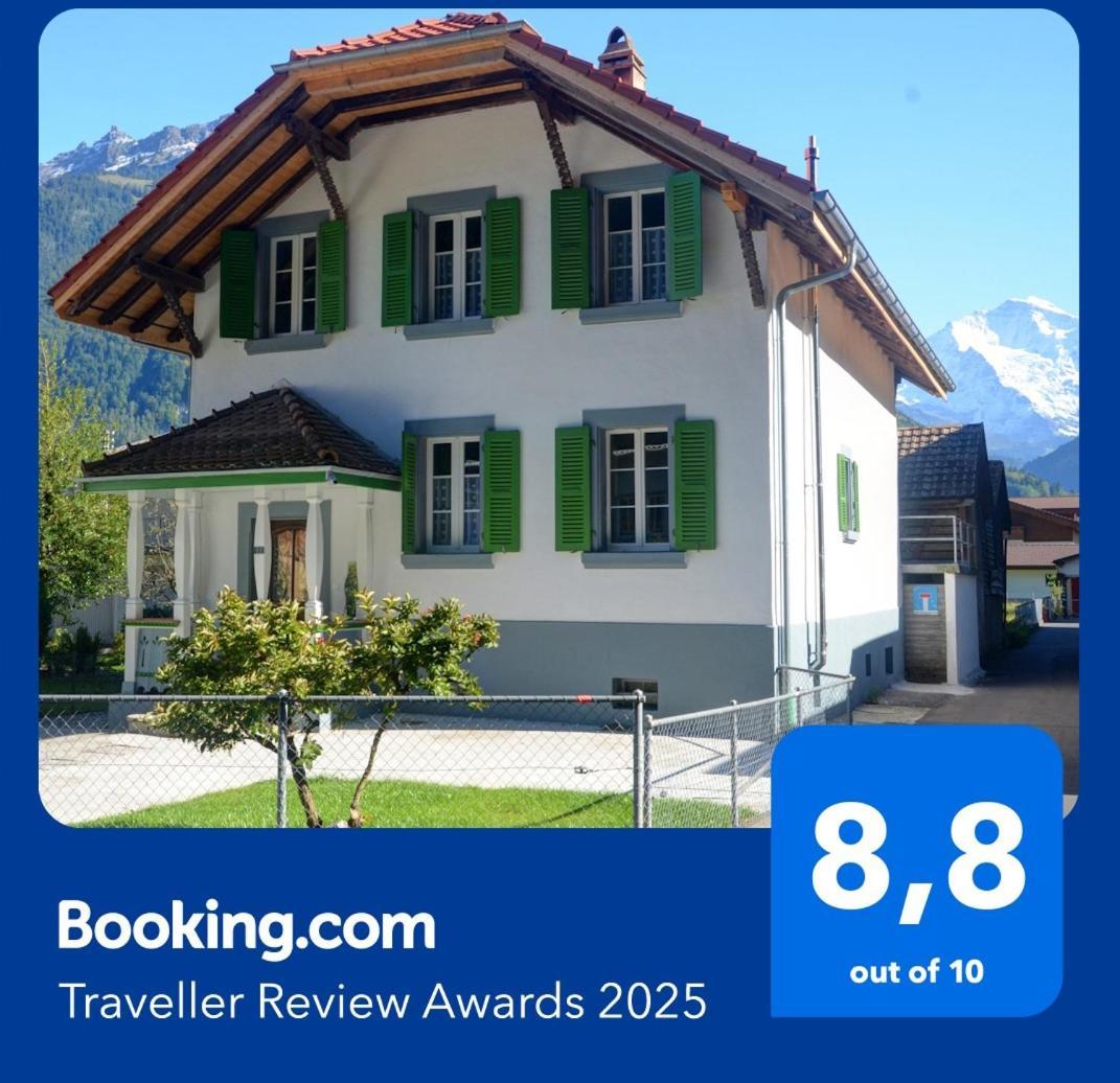 Jungfrau Family Holiday Home Matten bei Interlaken Kültér fotó
